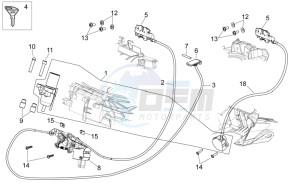 NA Mana 850 drawing Lock hardware kit