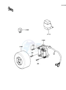 AR 50 A (A1) drawing IGNITION_GENERATOR_RECTIFIER