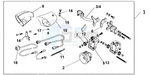 NT700VB drawing FRONT FOG LIGHT SET