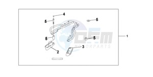 CBF1000SA UK - (E / ABS MKH) drawing RR.CARRIER