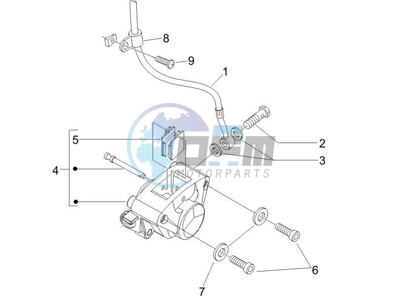 Brakes hose  - Calipers