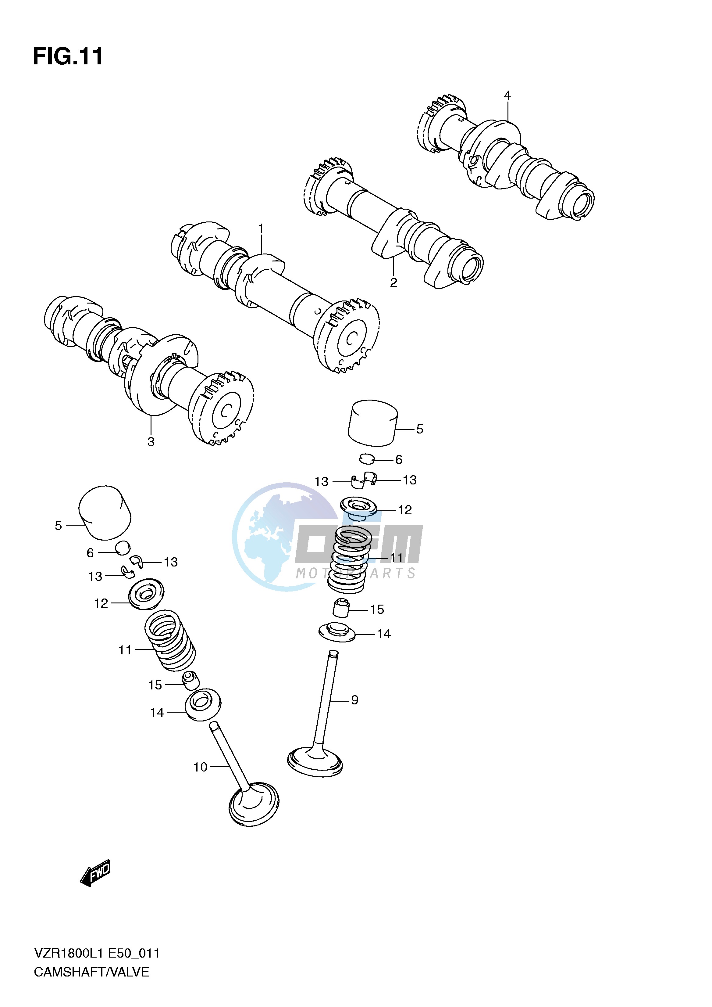 CAMSHAFT - VALVE