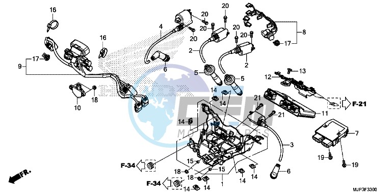 SUB HARNESS/IGNITION COIL