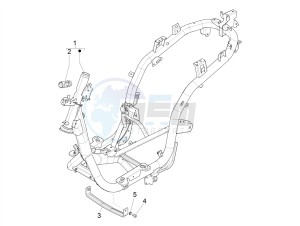 MEDLEY 125 4T IE ABS E4 2020 (APAC) drawing Frame/bodywork