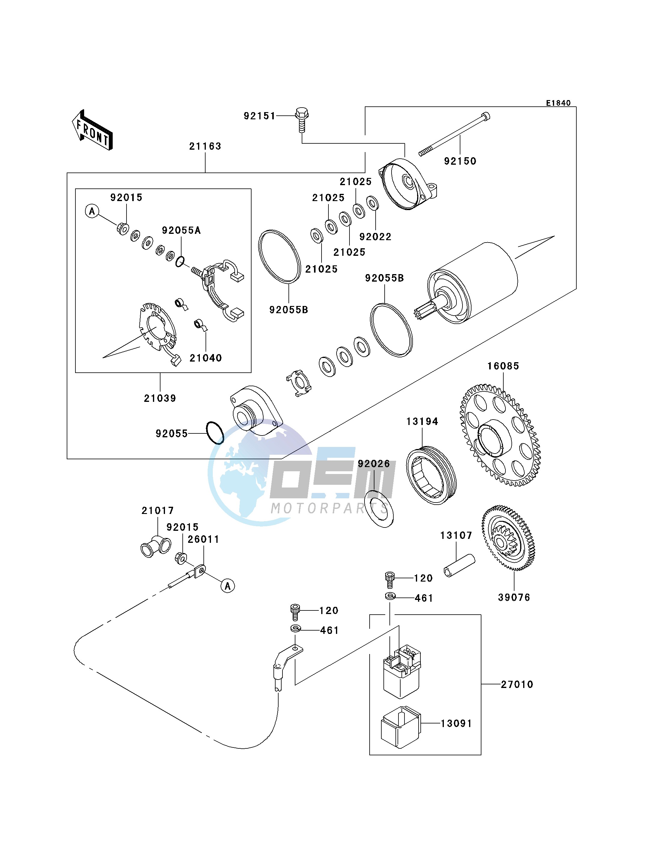 STARTER MOTOR