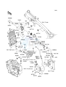 VN 900 B [VULCAN 900 CLASSIC] (6F-9F) B9F drawing WATER PIPE