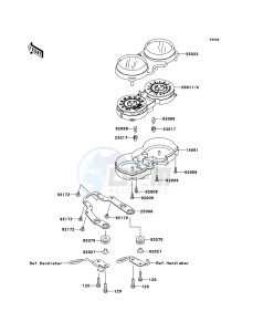 W800 EJ800ACF GB XX (EU ME A(FRICA) drawing Meter(s)