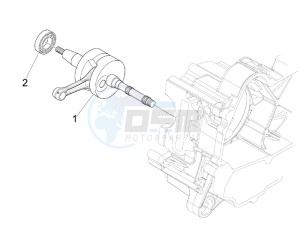 S 50 4T 2V 25 Kmh NL drawing Crankshaft