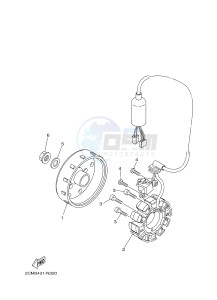 MW125A TRICITY 125 ABS (2CM2 2CMC) drawing GENERATOR