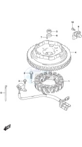 DF 20A drawing Magneto Electric Starter