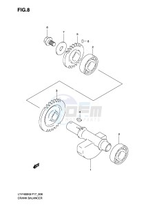 LT-F400 (P17) drawing CRANK BALANCER