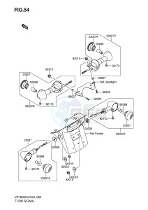 VZ1600 (E24) drawing TURN SIGNAL