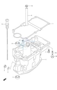 DF 9.9 drawing Oil Pan