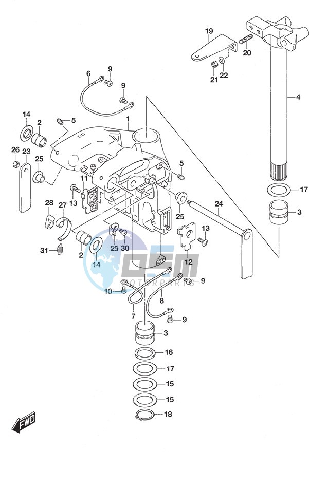 Swivel Bracket High Thrust