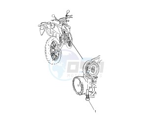 WR F 450 drawing CARBURETOR EURO KIT