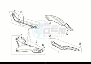 MAXSYM TL 508 (TL50W2-EU) (M2) drawing R - LSIDE COVER / MAXSYM TL 508 (TL50W2-EU) (M2)