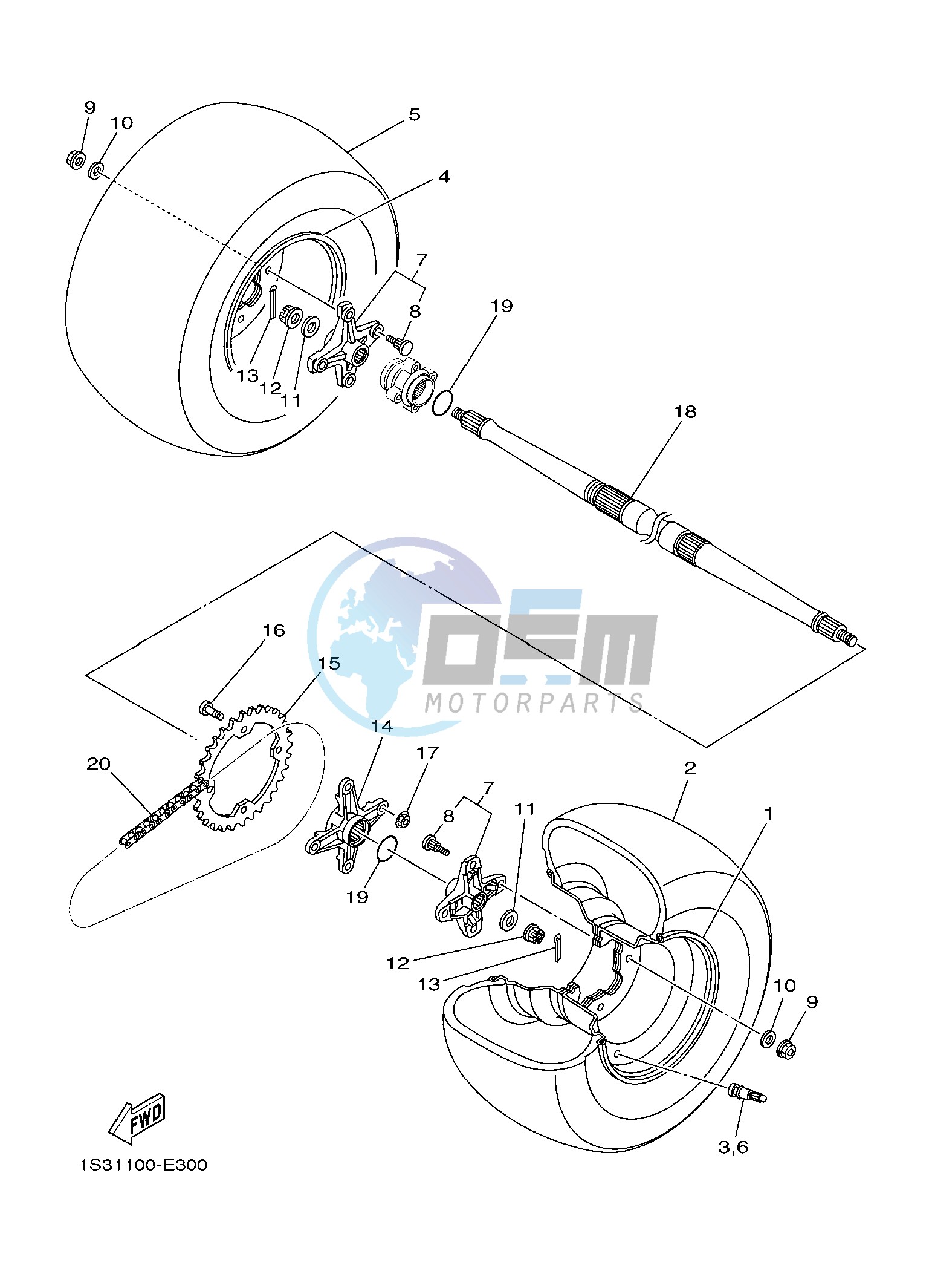 REAR WHEEL