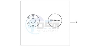 CB600FA39 Europe Direct - (ED / ABS ST 25K) drawing CRANKCASE*NHA84P*