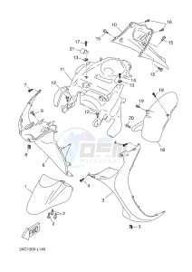 OVETTO 4 50 OVETTO 4 (2ACA) drawing FENDER