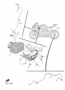 YZF600W YZF-R6 (BN6V) drawing ELECTRICAL 3