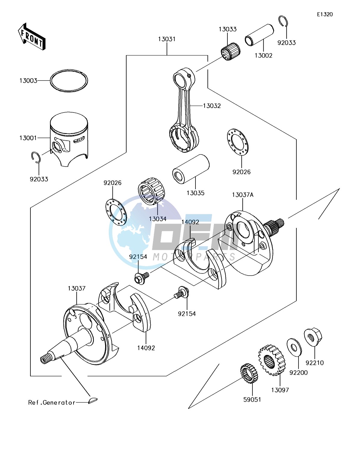 Crankshaft/Piston(s)