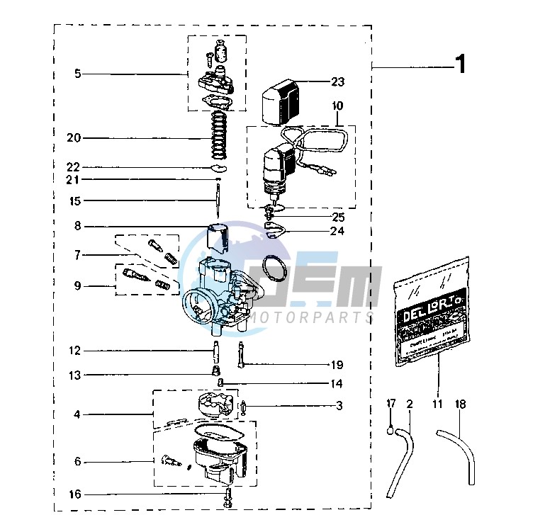 CARBURETOR DELL'ORTO