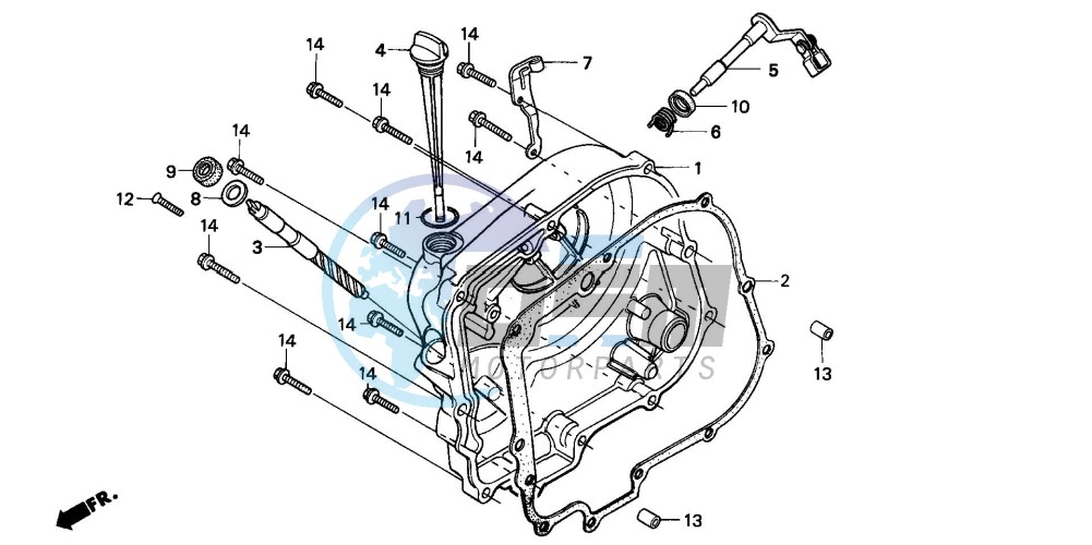 RIGHT CRANKCASE COVER