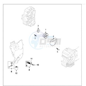 SAT400 drawing OIL PUMP