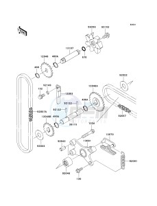 VN 1600 B [VULCAN 1600 MEAN STREAK] (B1-B2) [VULCAN 1600 MEAN STREAK] drawing WATER PUMP