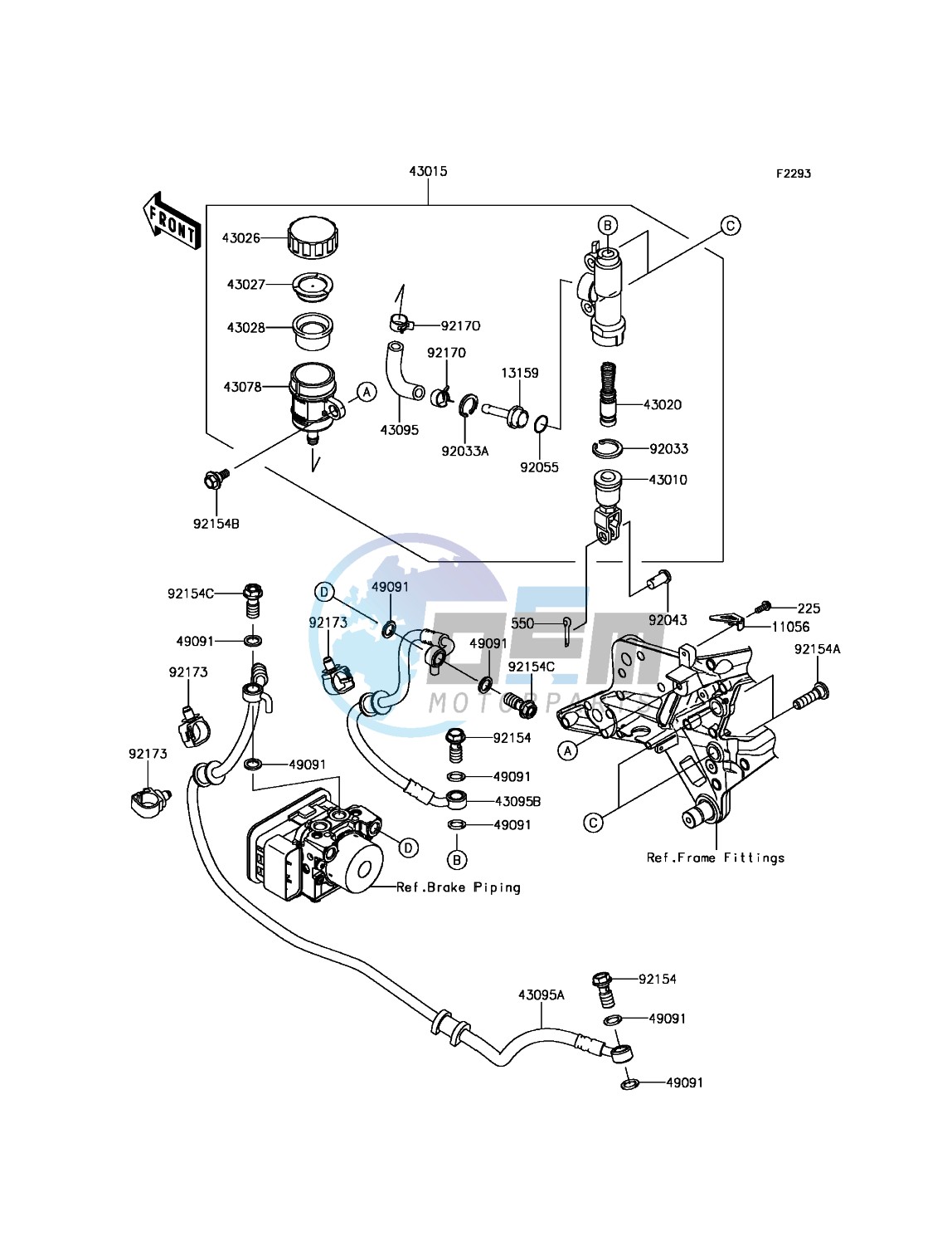 Rear Master Cylinder