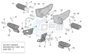 ETV 1000 Capo Nord Capo Nord drawing Foot rests