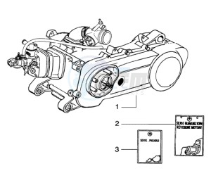 NRG 50 power purejet drawing Engine