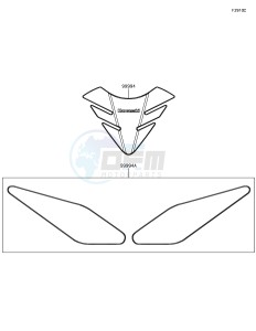 NINJA 650 EX650KHF XX (EU ME A(FRICA) drawing Accessory(Pads)