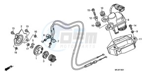 CBR600RA9 E / ABS MME drawing SERVO MOTOR