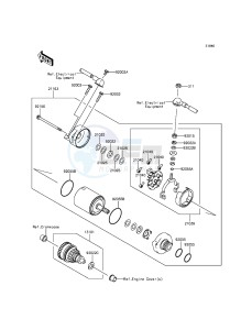 JET SKI ULTRA LX JT1500KCF EU drawing Starter Motor