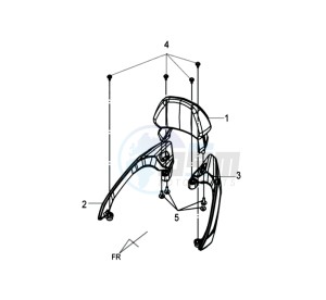 GTS 125I drawing GRIP BAR  L / R