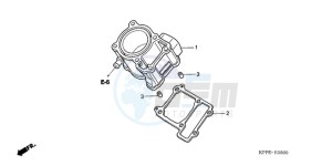 CBR125RWA Korea - (KO) drawing CYLINDER