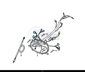 FIDDLE II 50 (45 KM/H) (AF05W4-EU) (E4) (L8-M0) drawing SPEED METER