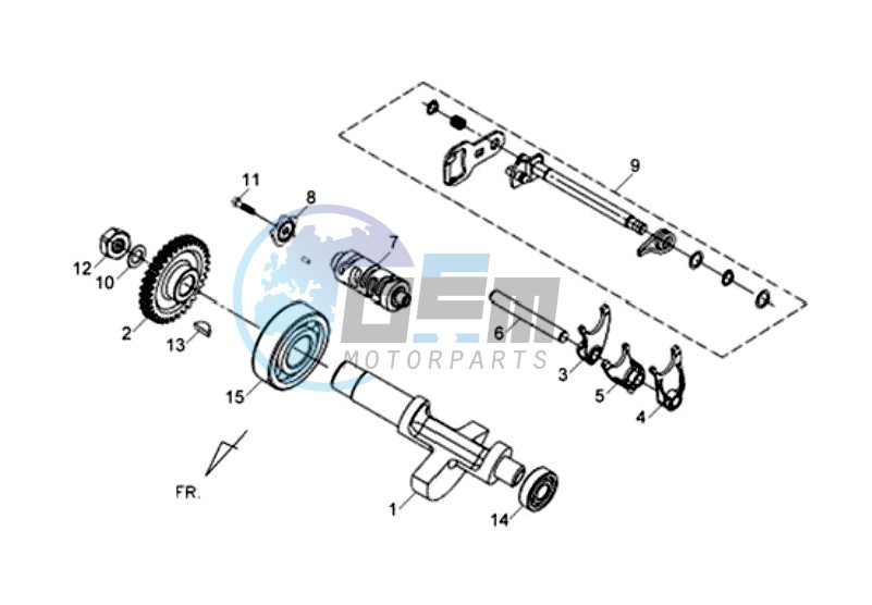 GEAR AXLE