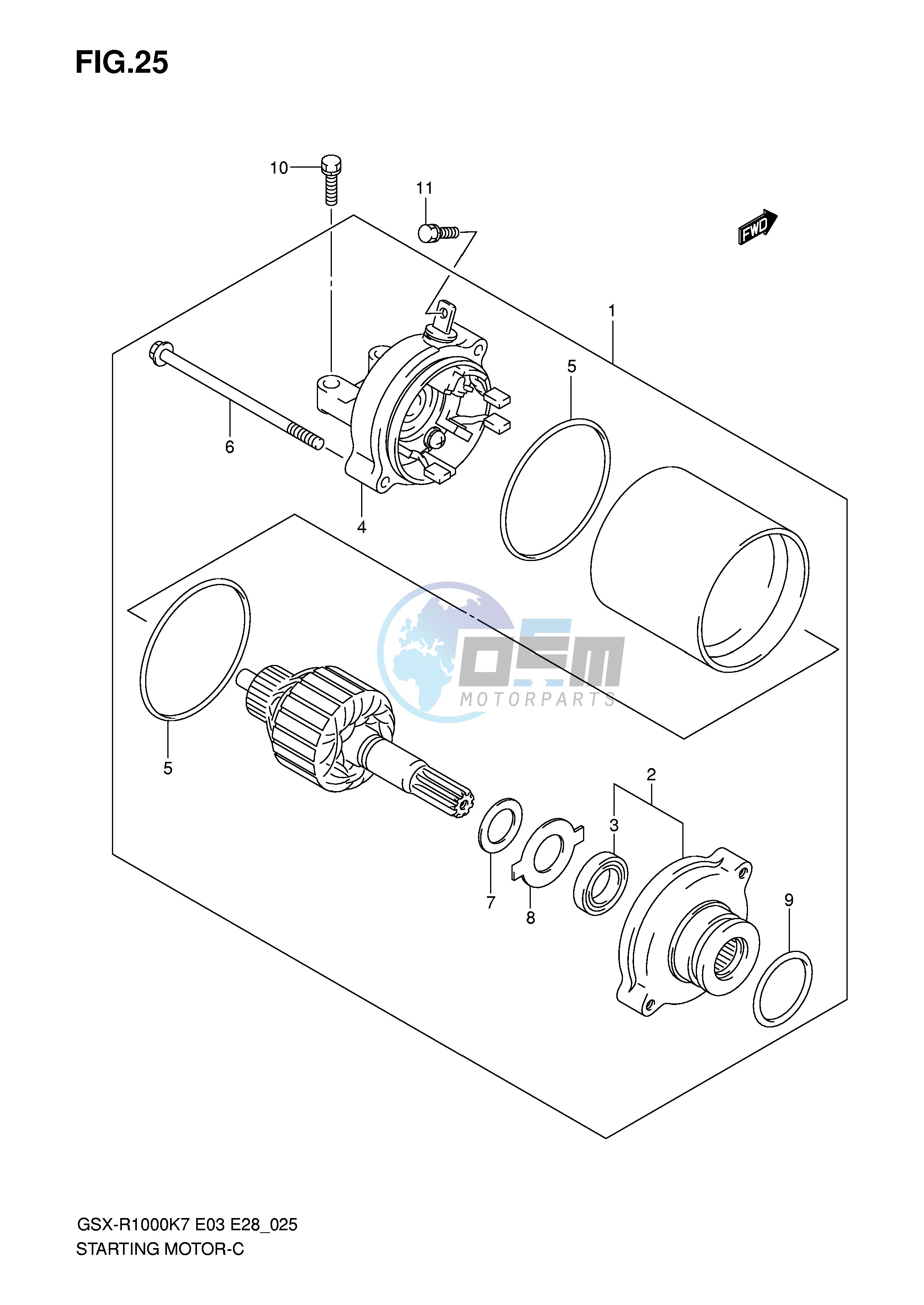 STARTING MOTOR