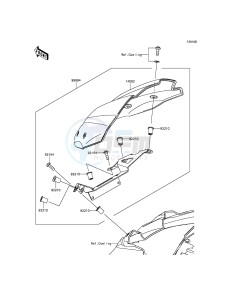 Z800 ZR800CGF UF (UK FA) XX (EU ME A(FRICA) drawing Accessory(Meter Cover)