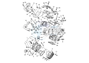 XVS DRAG STAR 125 drawing CYLINDER HEAD