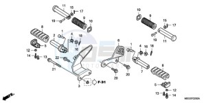 VT750CA9 Australia - (U / ST) drawing STEP (EXCEPT KO)