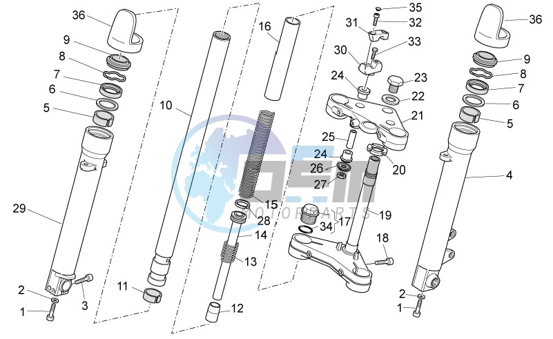 Front fork II