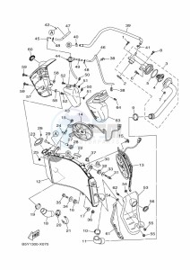 MT-10 SP MTN1000D (BGG1) drawing RADIATOR & HOSE