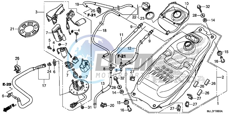 FUEL TANK/ FUEL PUMP