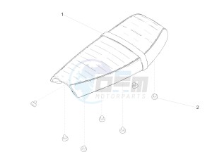 V9 Bobber 850 (USA) drawing Saddle