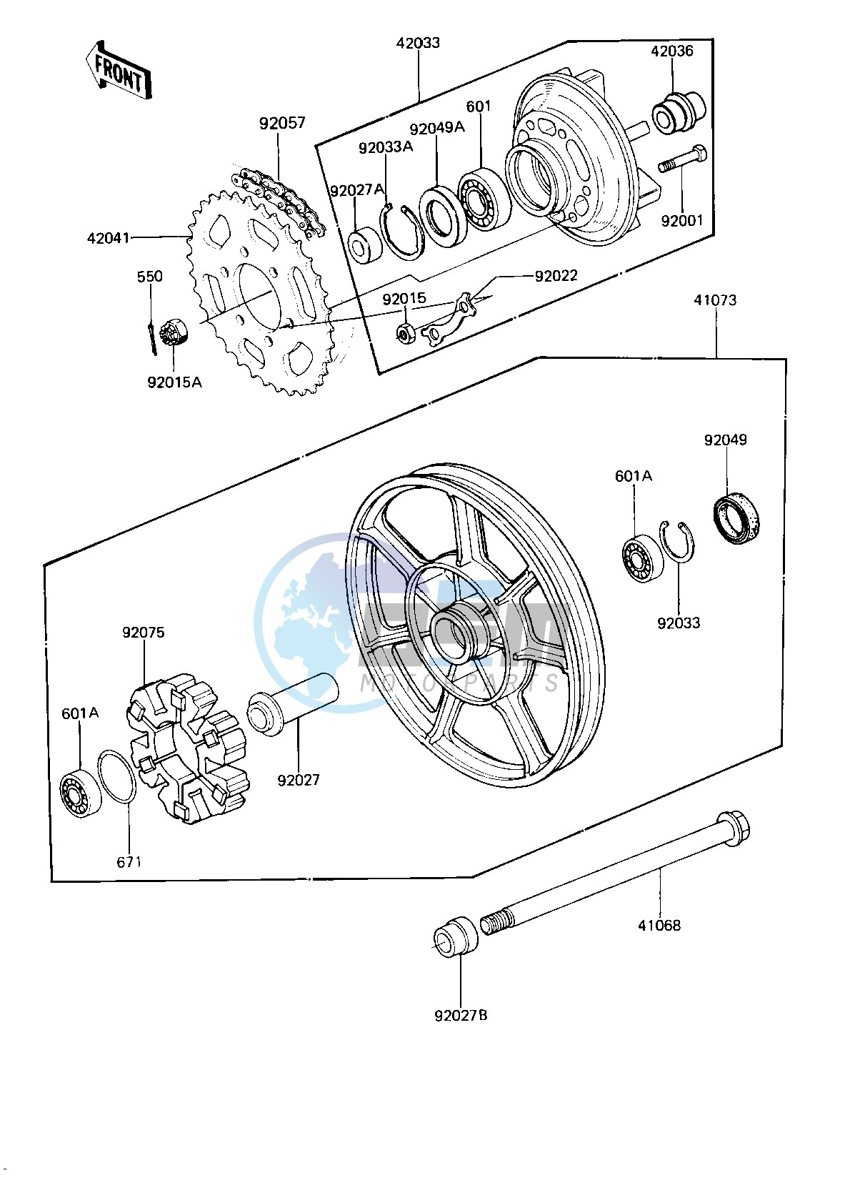 REAR WHEEL_HUB_CHAIN