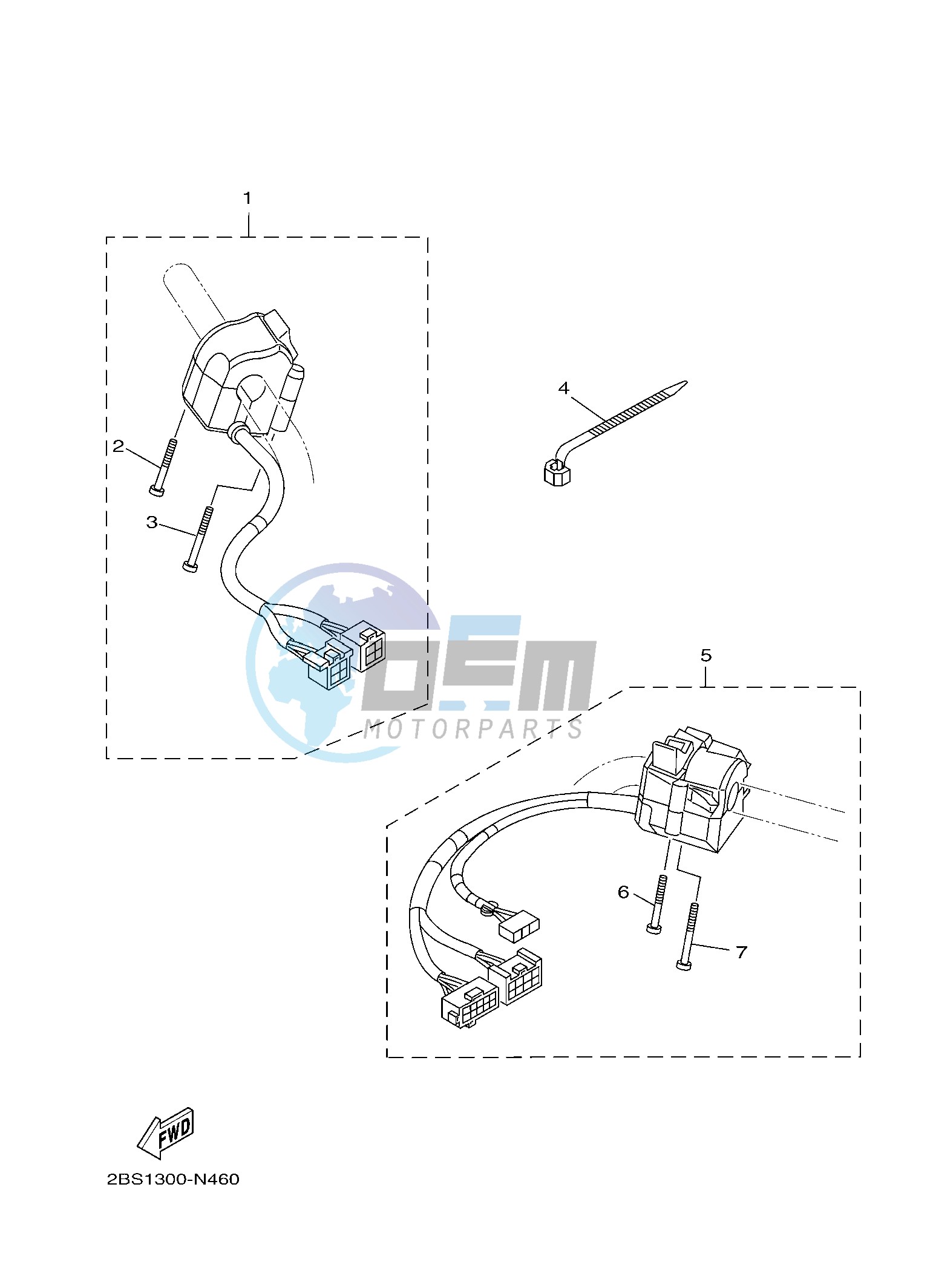 HANDLE SWITCH & LEVER