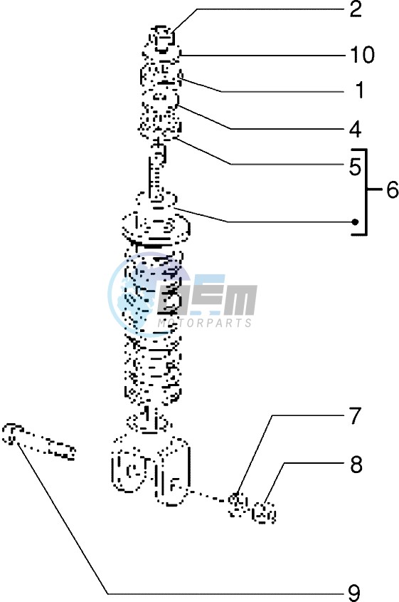 Rear Shock absorber